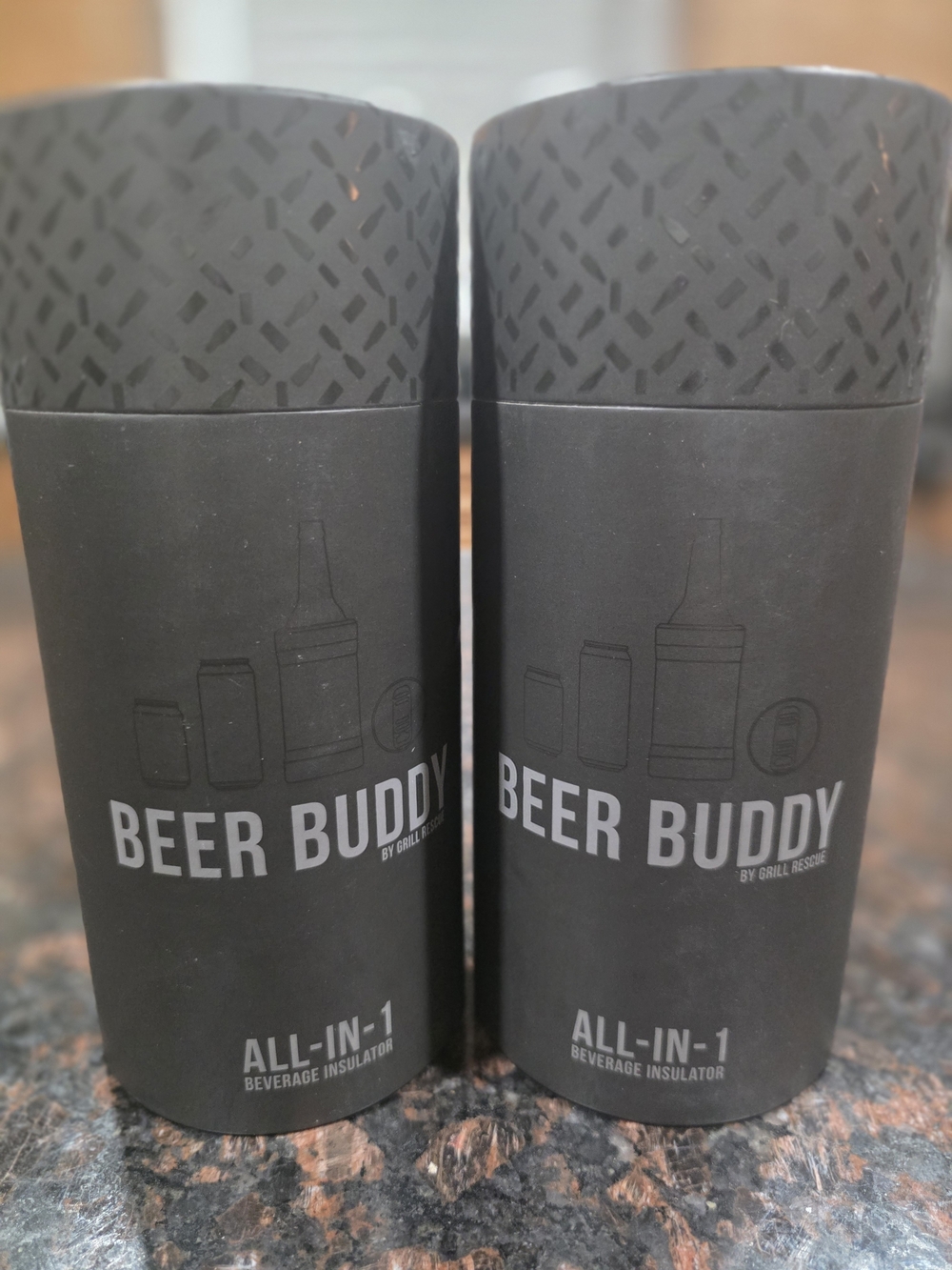 [Beer Buddy] Grill Rescue- Beer Buddy Insulated Bottle & Can Holder(QTY:2)